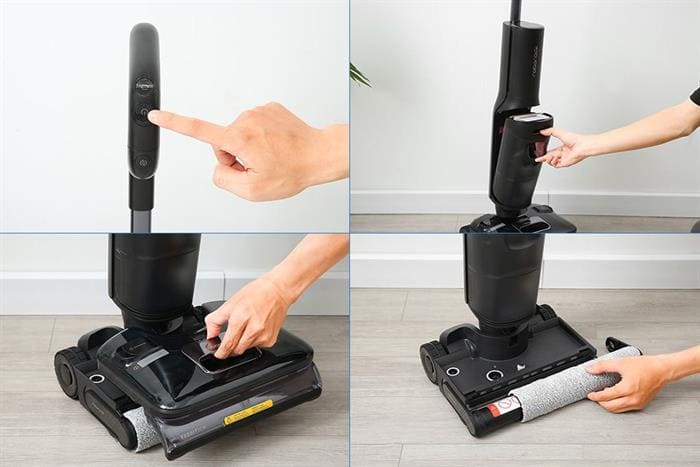 Máy hút bụi lau nhà cầm tay Roborock F25 Ultra - Đen